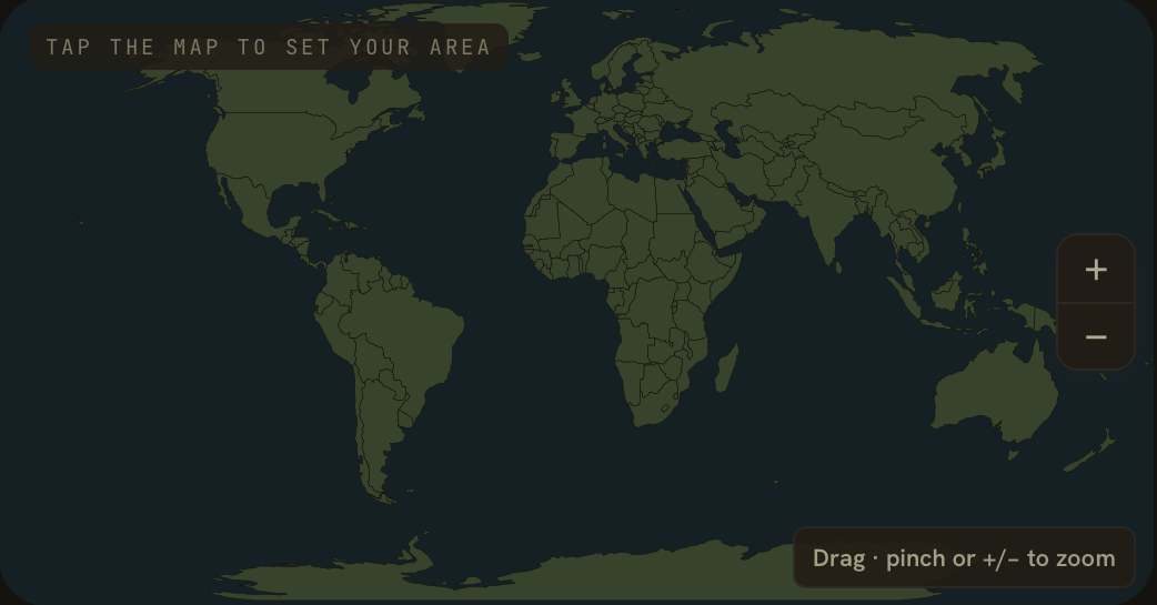 World seasonality map